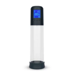 Boners penispomp met LCD-scherm en transparant venster