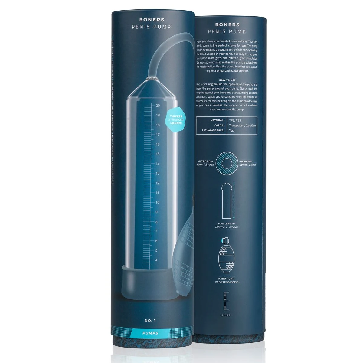 Boners Penispomp No. 1 met CE-keurmerk en waterproof eigenschap