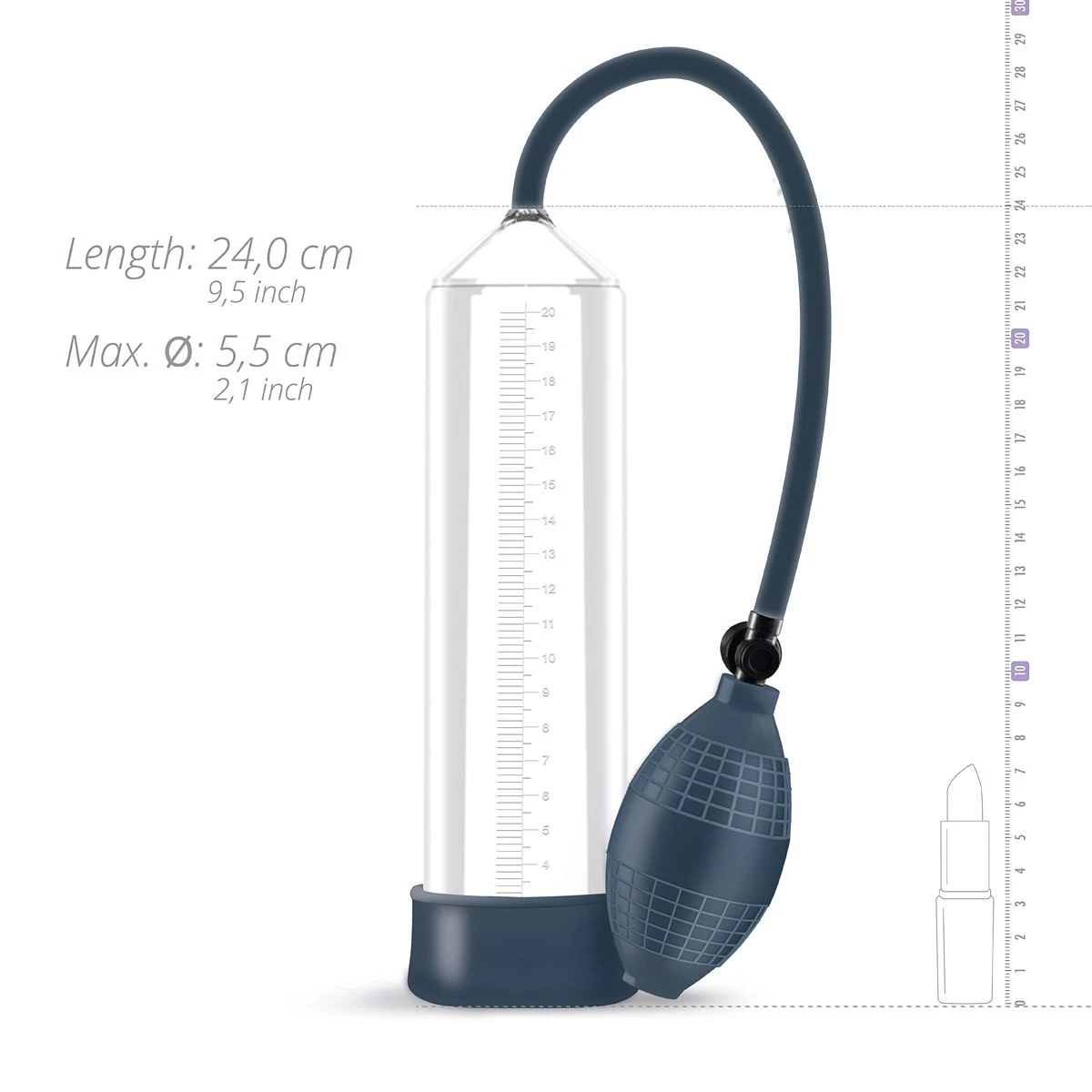 Boners Penispomp No. 1 transparante sextoy voor hem