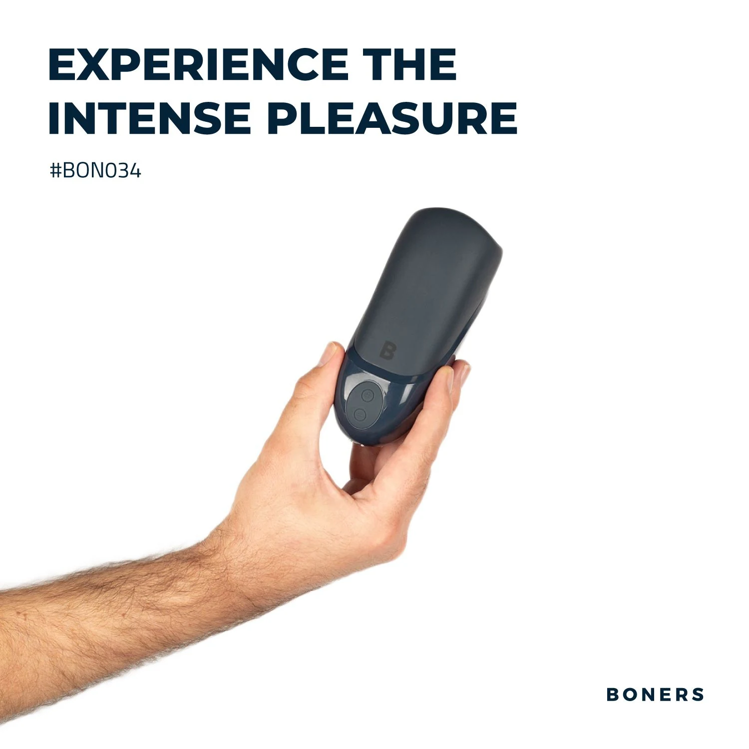 Boners Vibrerende Blowjob Simulator, blauw sextoy product BON034