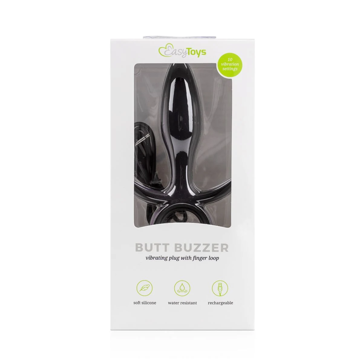 Butt Buzzer van Easytoys Anal Collection met USB oplaadkabel