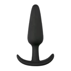 Buttplug S zwart siliconen van Easytoys Anal Collection voor beginners