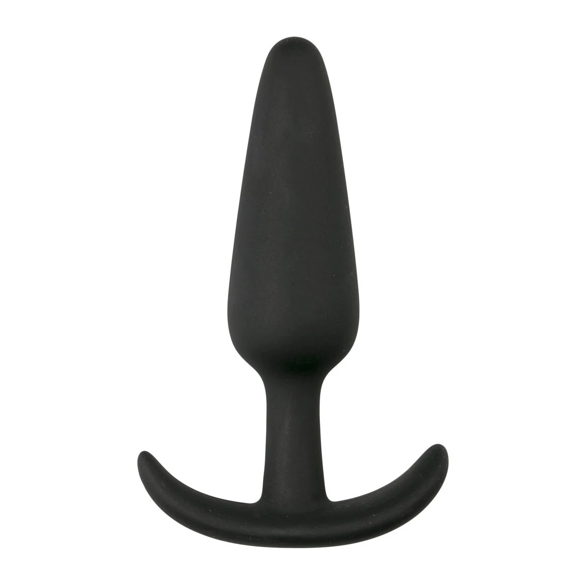 Buttplug S zwart siliconen van Easytoys Anal Collection voor beginners