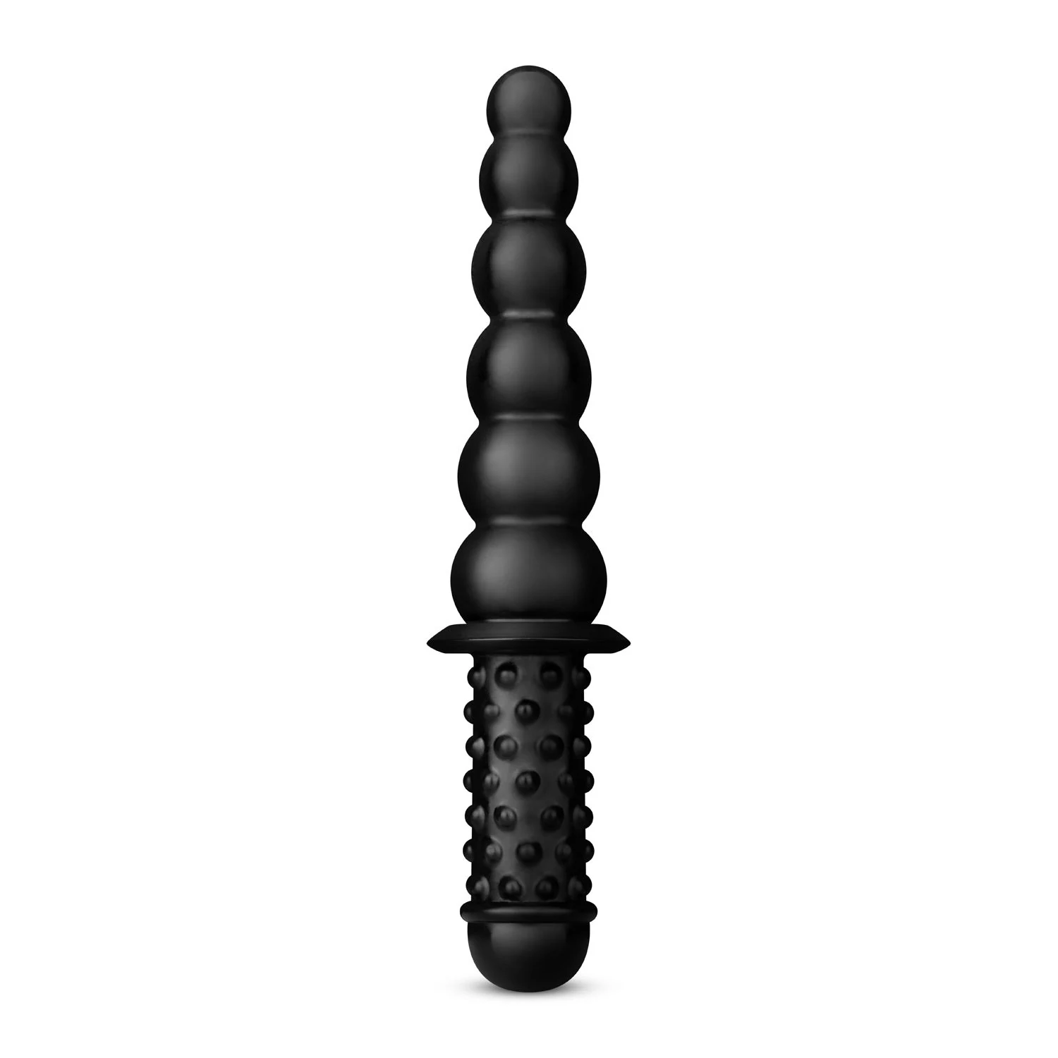 Zwarte dubbelzijdige anaal dildo van BUTTR met dubbel ontwerp