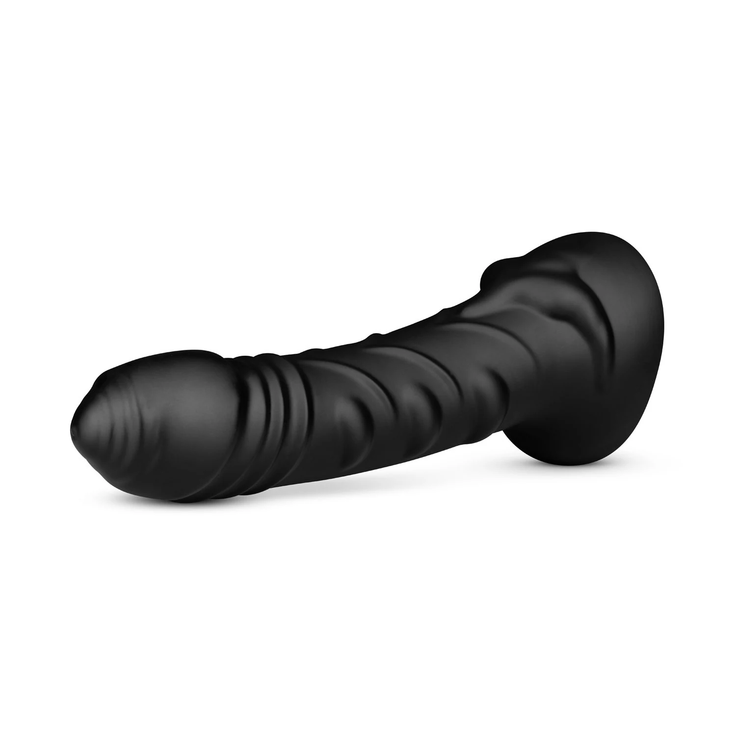BUTTR Black Hawk dildo met gestructureerd oppervlak voor interne stimulatie