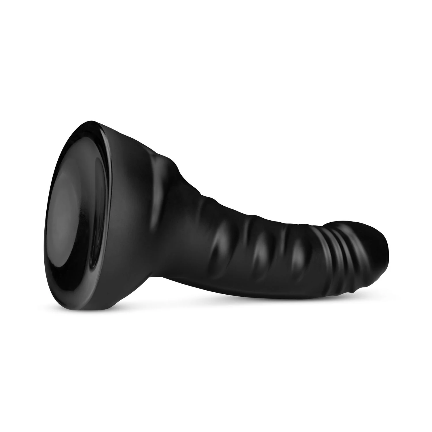BUTTR Black Hawk gebogen dildo, waterproof en geschikt met glijmiddel op waterbasis