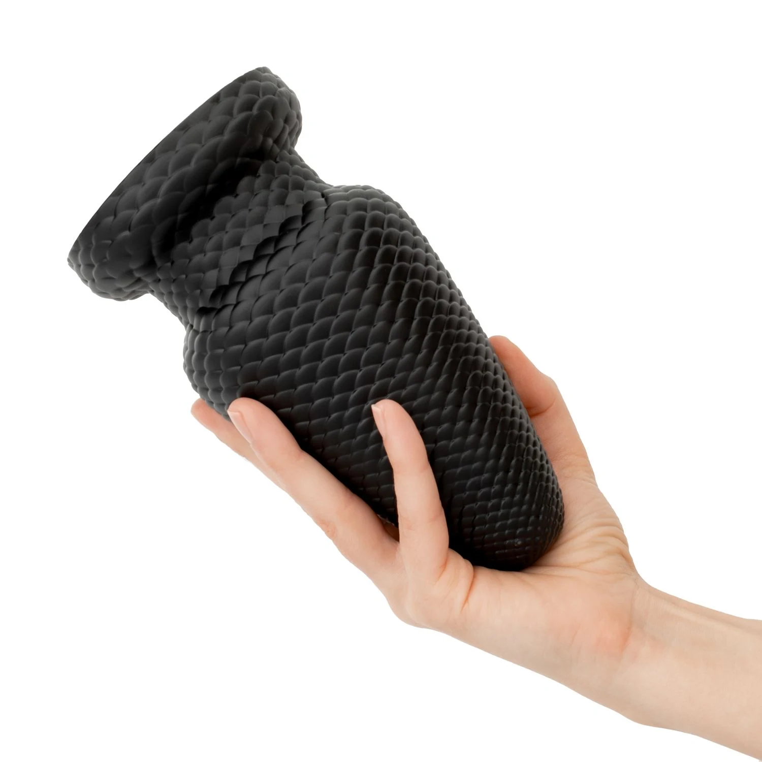 BUTTR Cold Blooded buttplug met ribbels en afgeronde punt