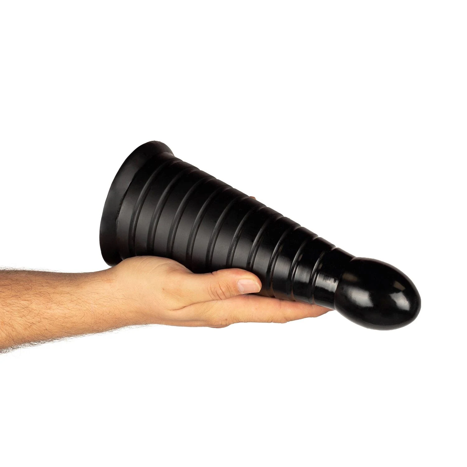 BUTTR Devil Dog Buttplug zwart met smalle ronde top