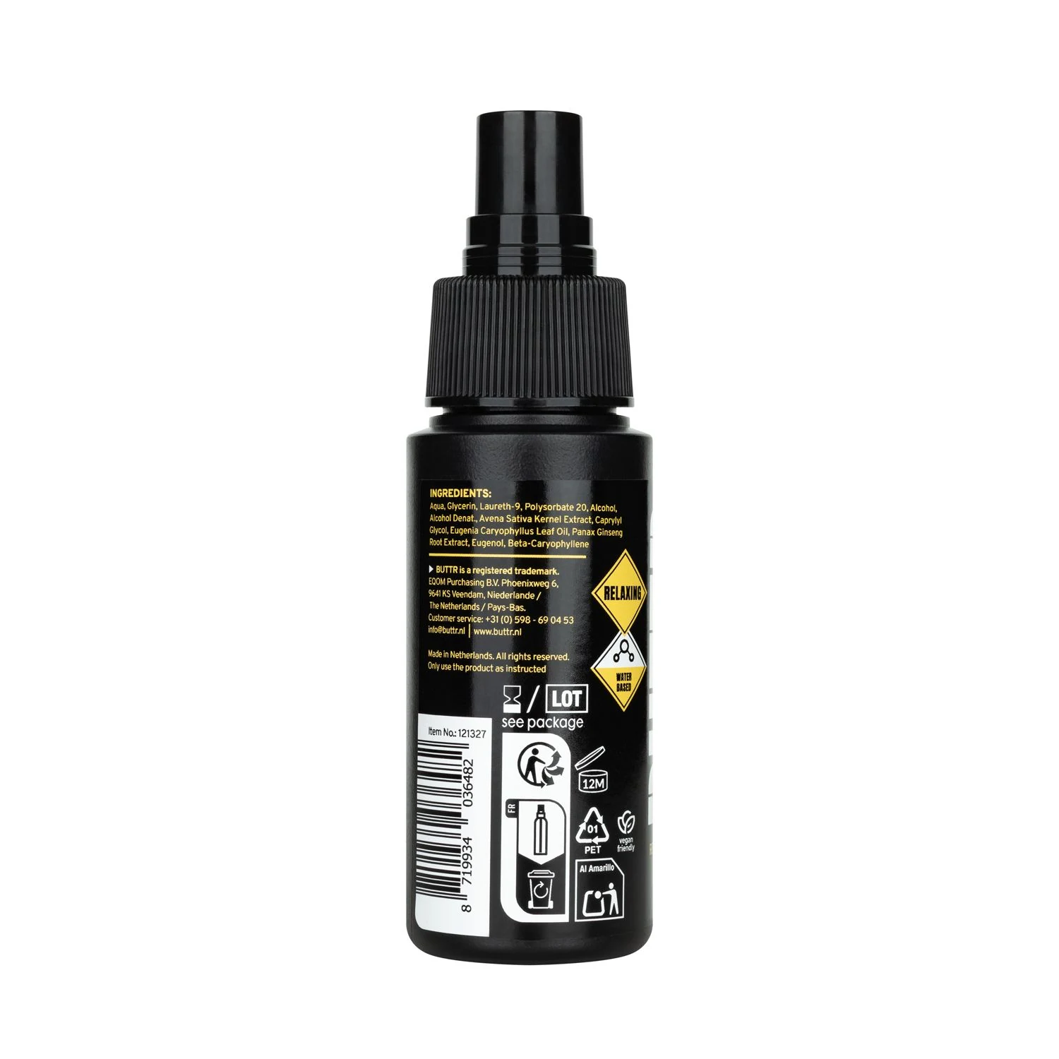 BUTTR EXXtreme Anal Spray voor ontspannende voorbereiding