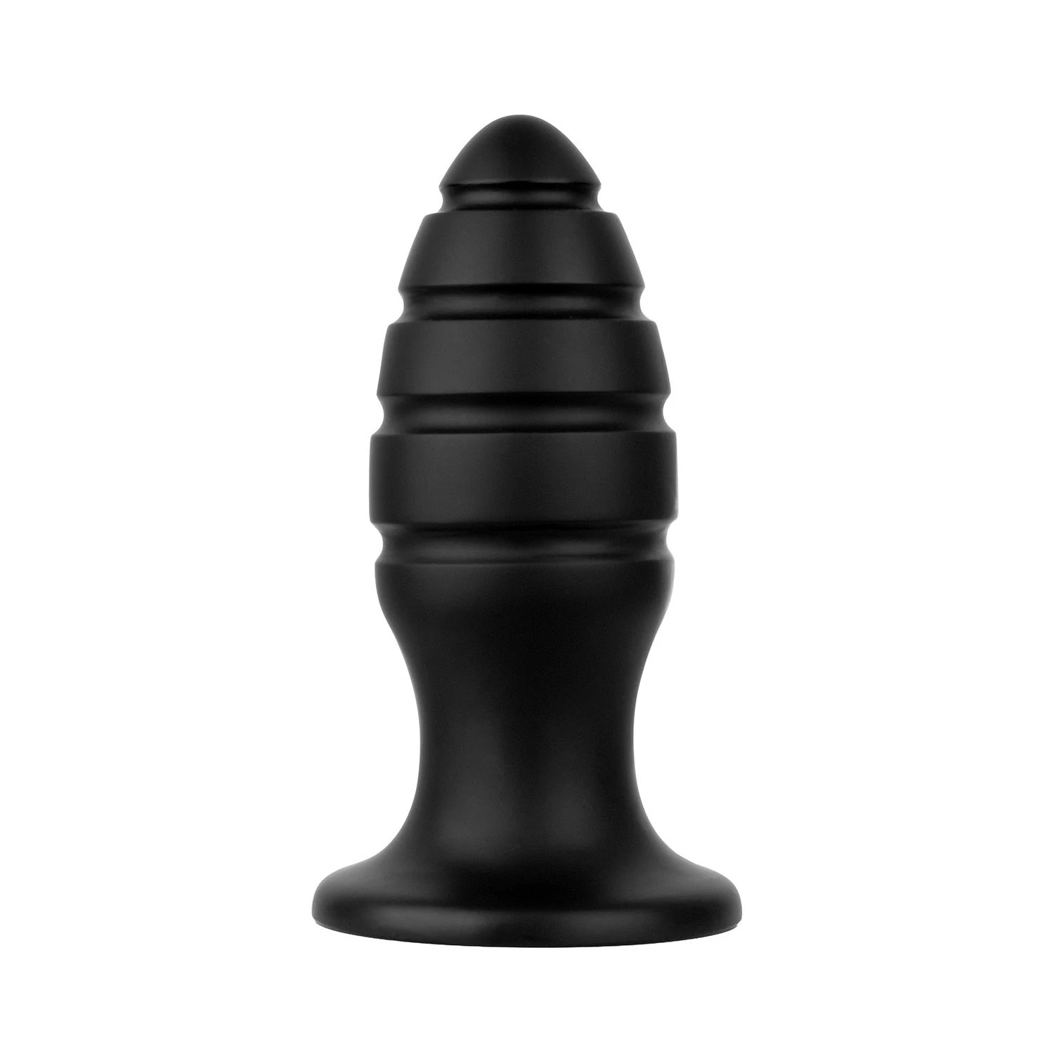 BUTTR Aftershock buttplug zwart 23 cm met explosieve vorm