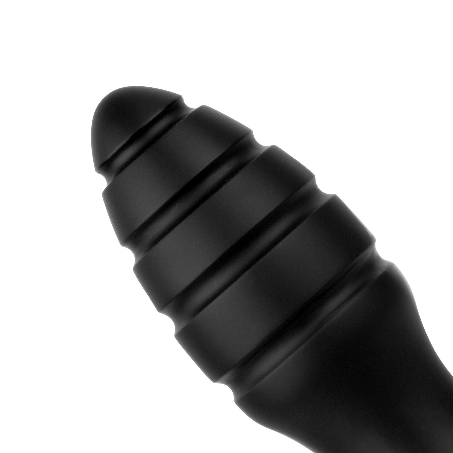 BUTTR buttplug zwart met invoerdiepte 210 mm en brede basis