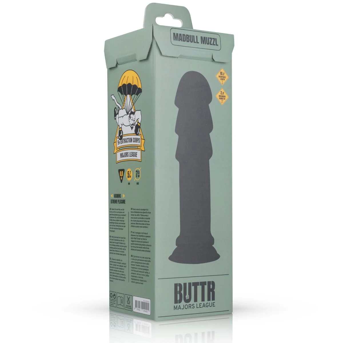 BUTTR MadBull Muzzl XXL Dildo voor anale en vaginale penetratie