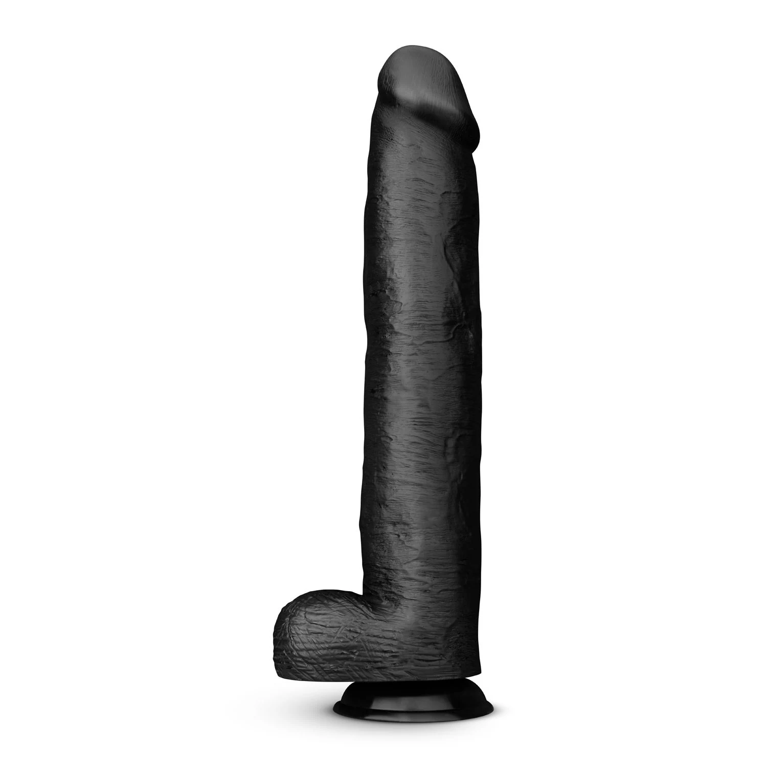 Zwarte BUTTR Operation Dingo dildo van 430 mm met maximale diameter 75 mm