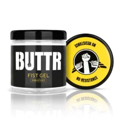 BUTTR transparante fisting gel non-sticky in pot van 500 ml
