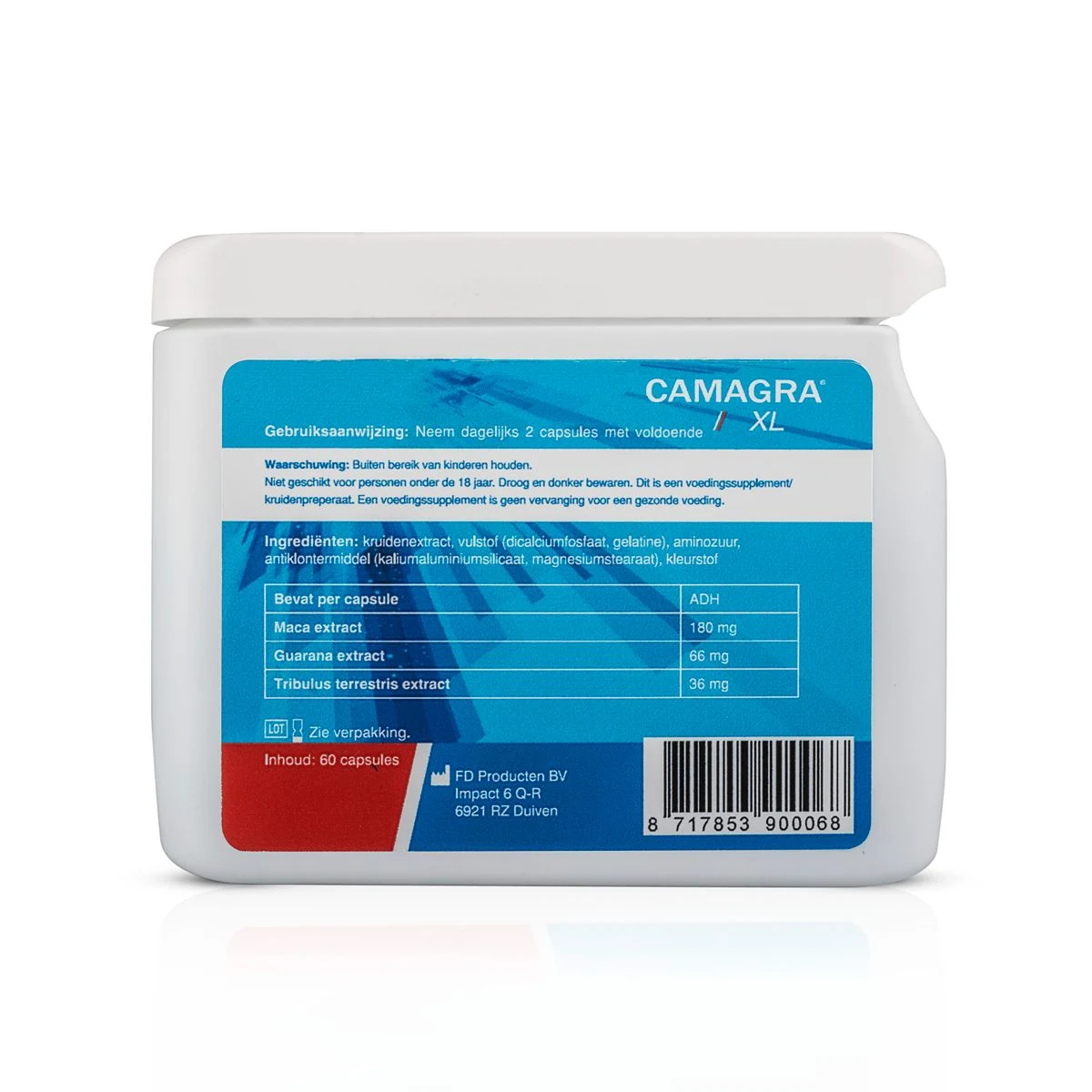 Camagra XL 60 stuks libido verhogend en erectie stimulerend