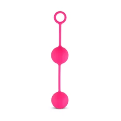 Canon Balls vaginaballetjes met contragewicht in roze siliconen