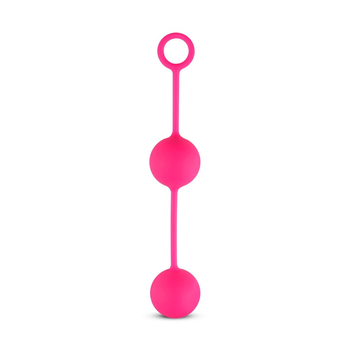 Canon Balls vaginaballetjes met contragewicht in roze siliconen