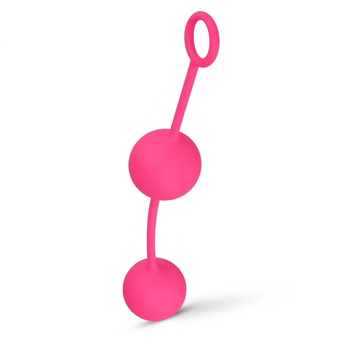 Canon Balls roze vaginaballetjes van siliconen met bewegende gewichtjes