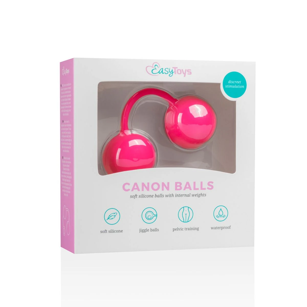 Canon Balls vaginaballetjes met contragewicht, lengte 200 mm