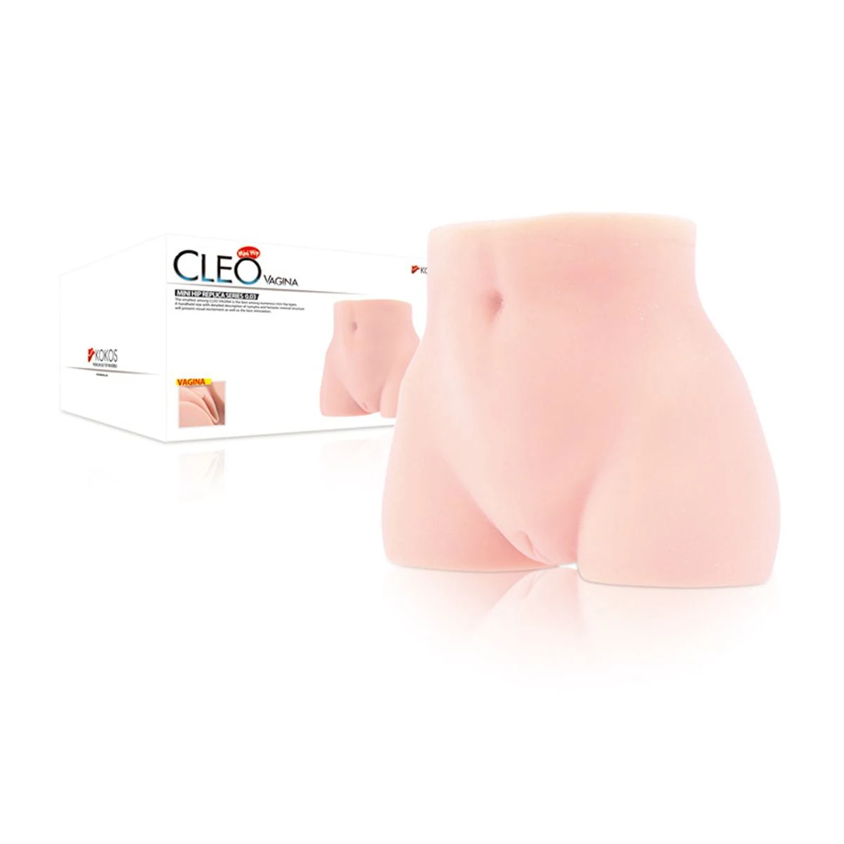 Cleo Masturbator met invoerdiepte van 100 mm en breedte van 130 mm