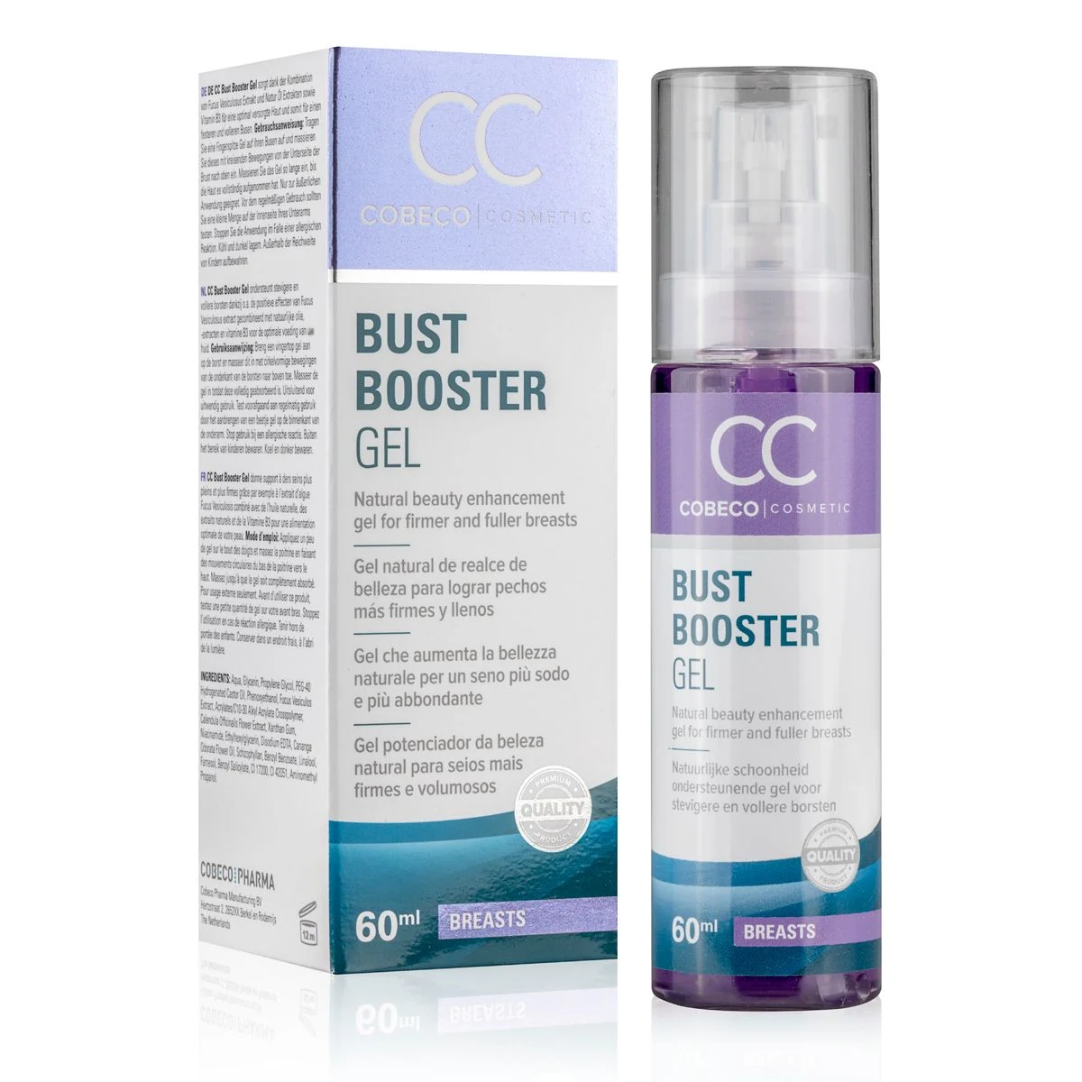 Cobeco Pharma Bust Booster Borstgroei Crème met liftend en verstevigend effect