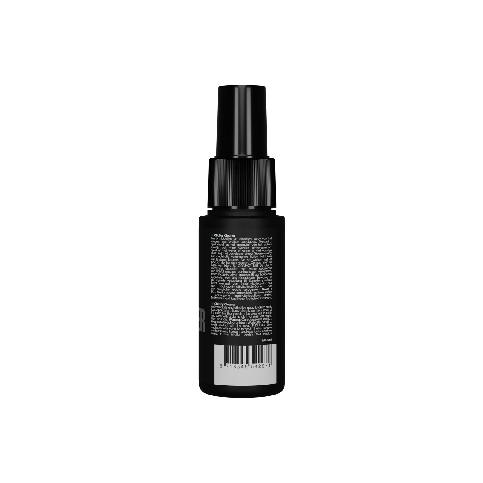 Cobeco Toycleaner spray cleaner werkt direct na inspuiten