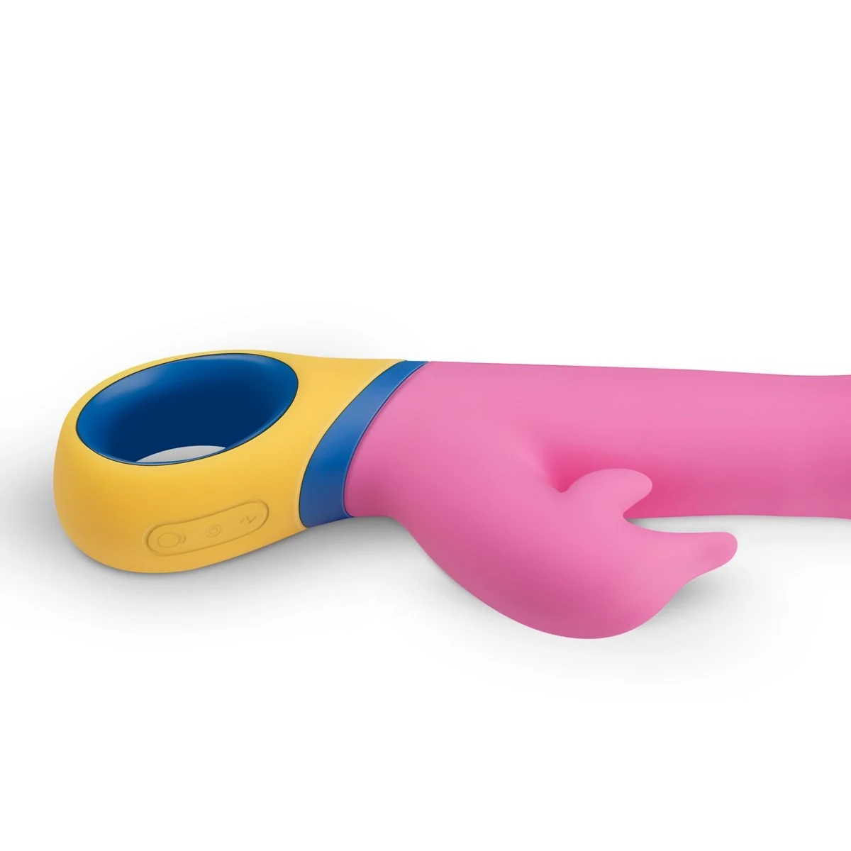 Copy Dolphin Vibrator van ABS en siliconen, lengte 230 mm