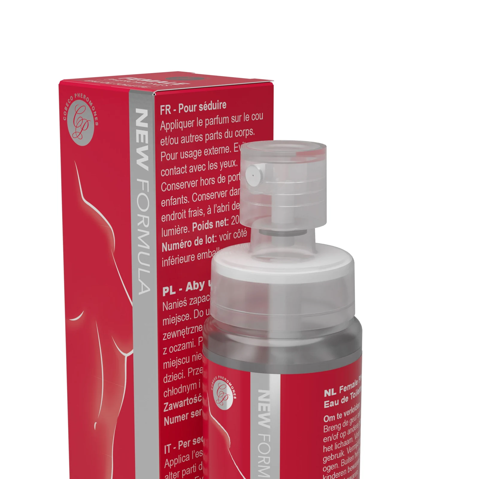 Dames Eau de Toilette Female Pheromones voor dagelijks gebruik