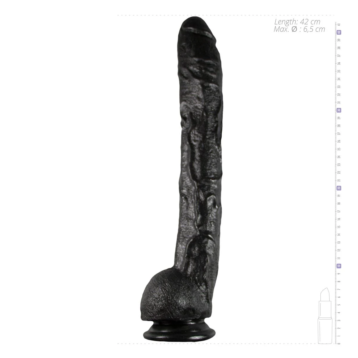 Dick Rambone XL Dildo, waterproof XL model voor vagina en anus