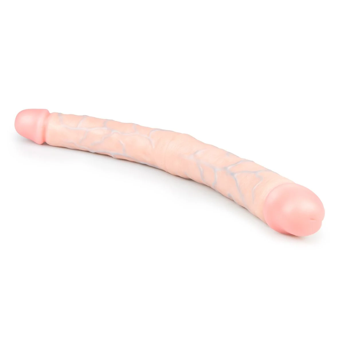 Dubbele dildo beige 50 cm voor koppels