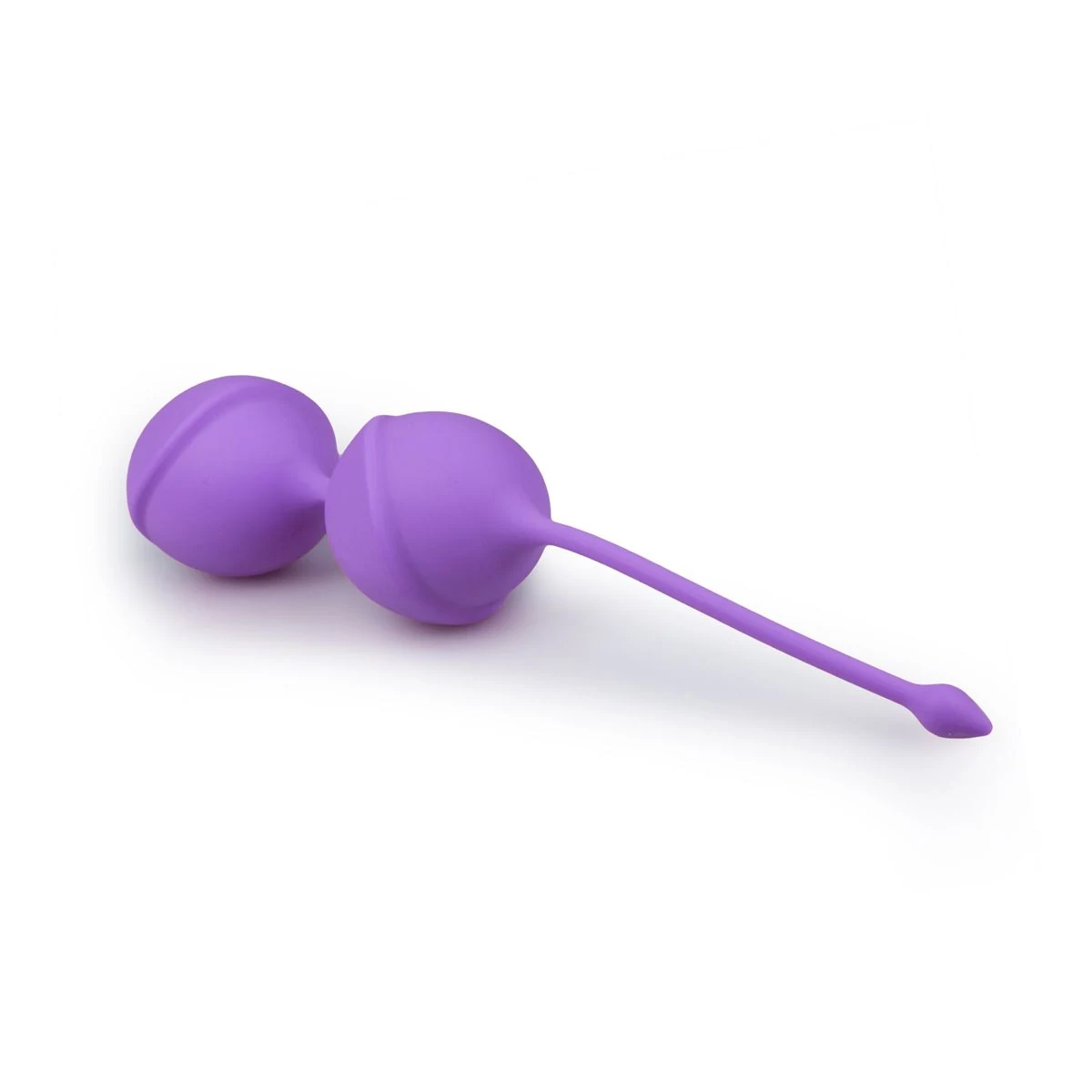 Easytoys Geisha Collection dubbele vaginaballetjes paars voor beginners