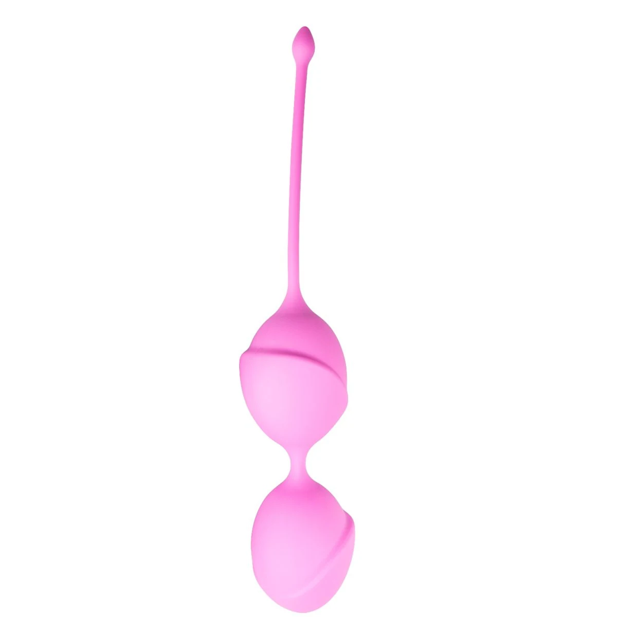 Dubbele vaginaballetjes roze van Easytoys Geisha Collection, gemaakt van siliconen