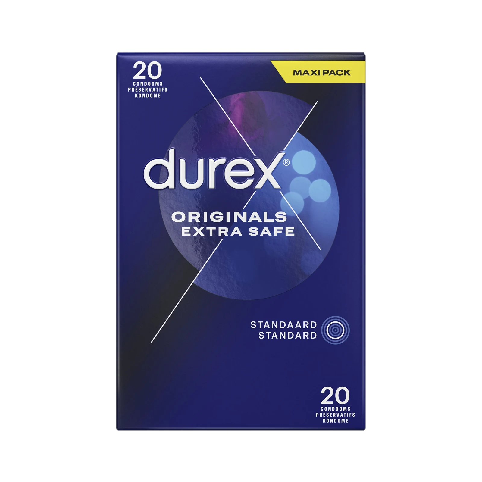 Durex Extra Safe Condooms - 20 stuks met extra glijmiddel