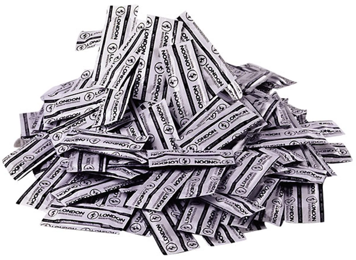 Durex London condooms 100 stuks neutraal met glijmiddel en reservoir
