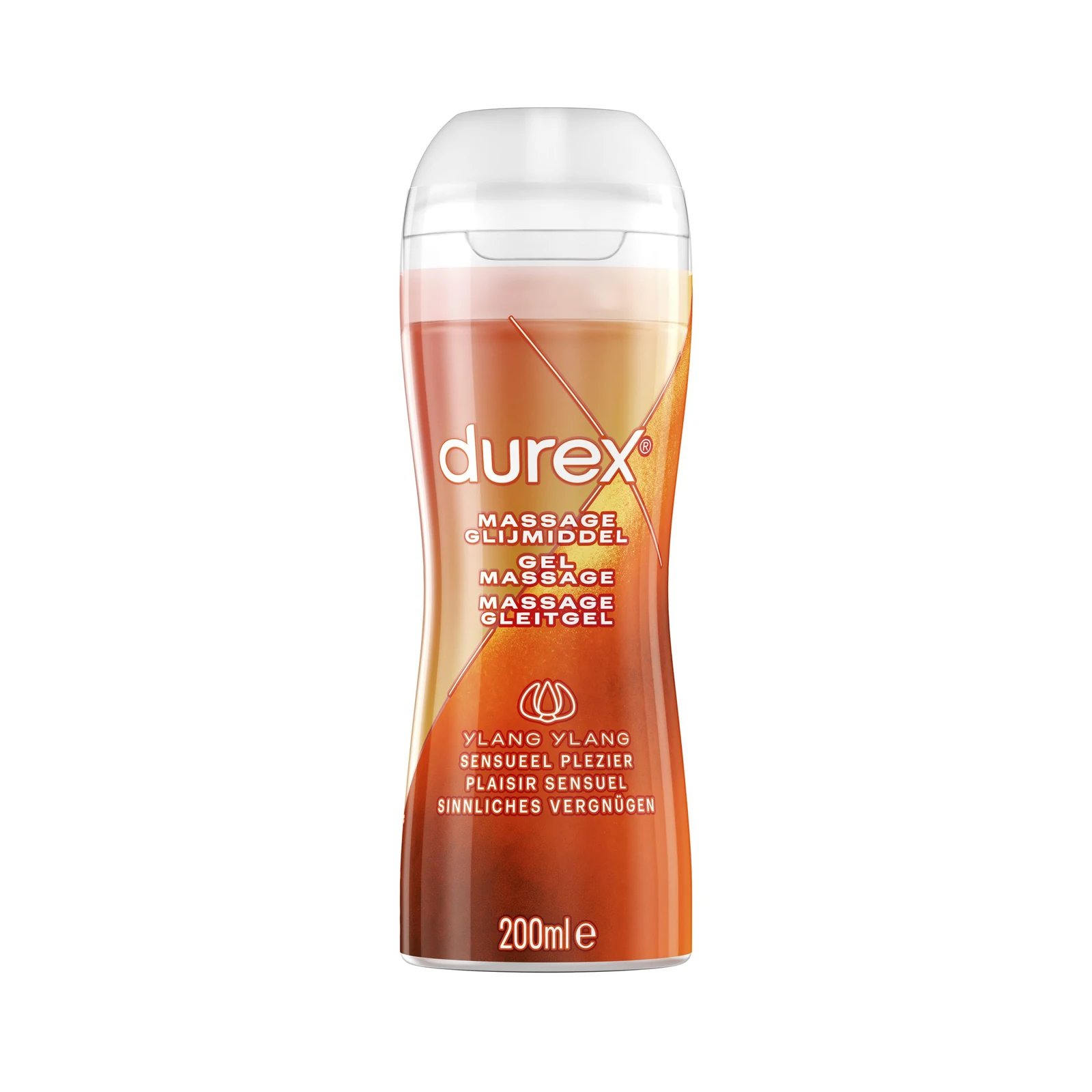 Durex Play 2 in 1 Ylang Ylang massage- en glijmiddel, 200 ml