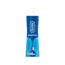 Durex Play Sensitive glijmiddel op waterbasis 50 ml, transparant en veilig voor condooms