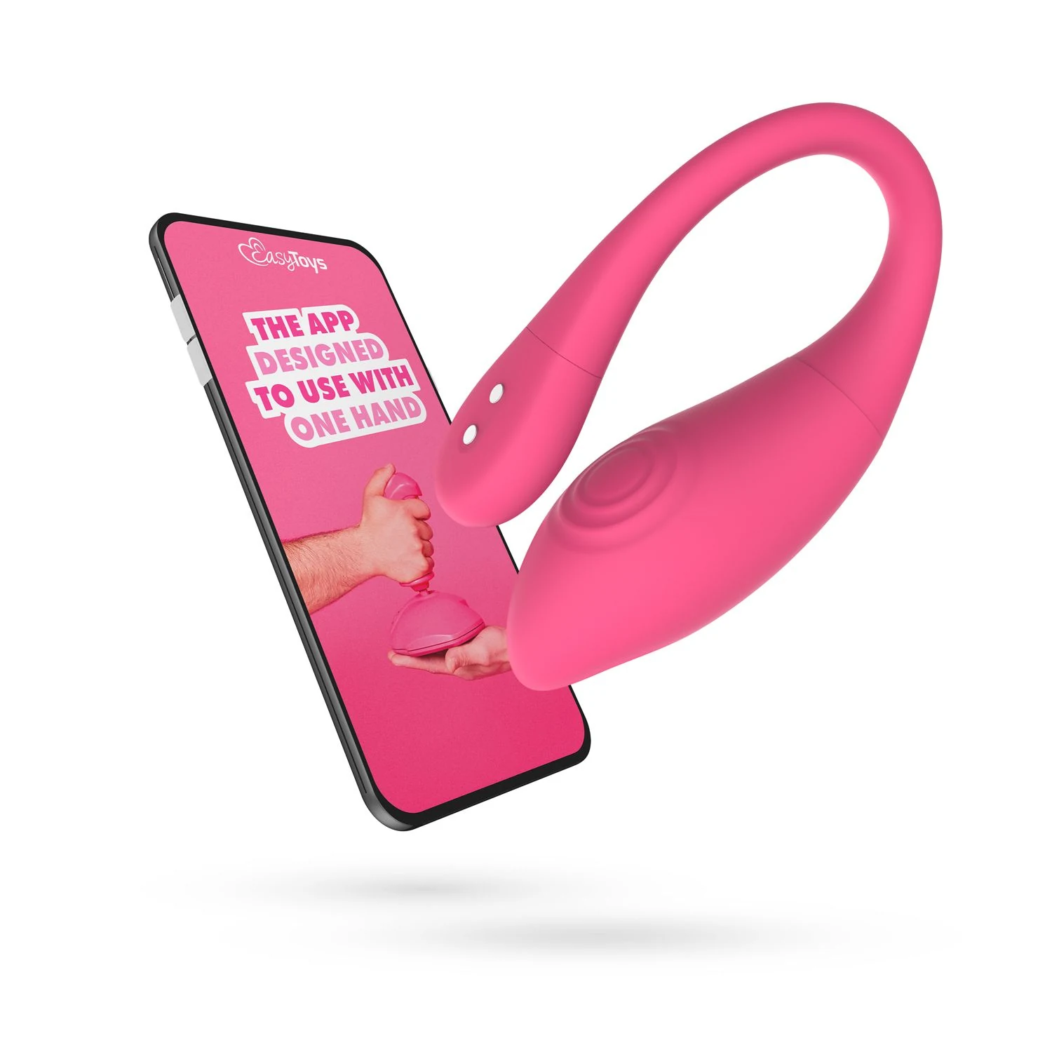 EasyConnect Aria vibrerend eitje roze met app bediening