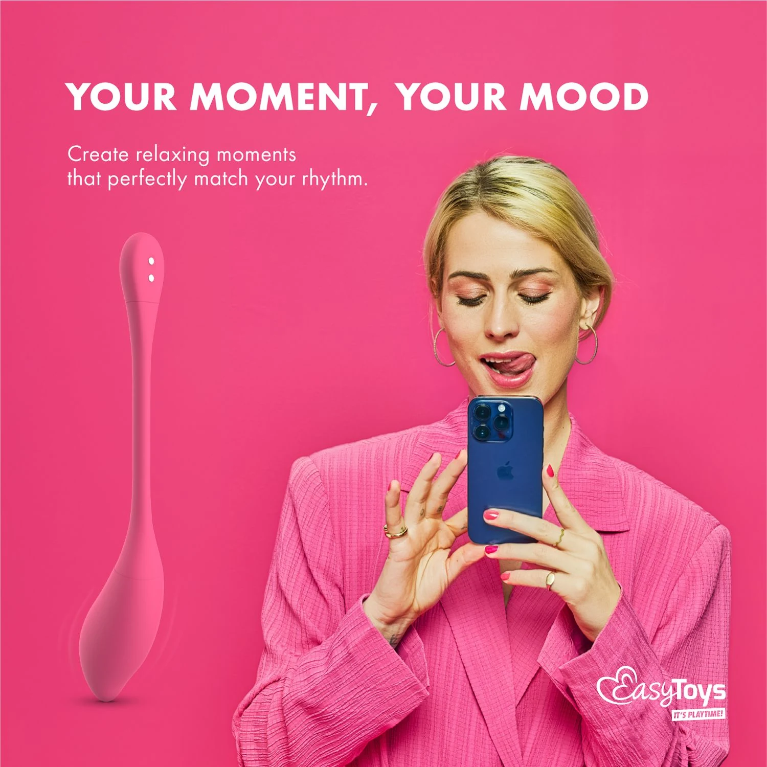 EasyConnect Aria vibrerend eitje met Long Range Play