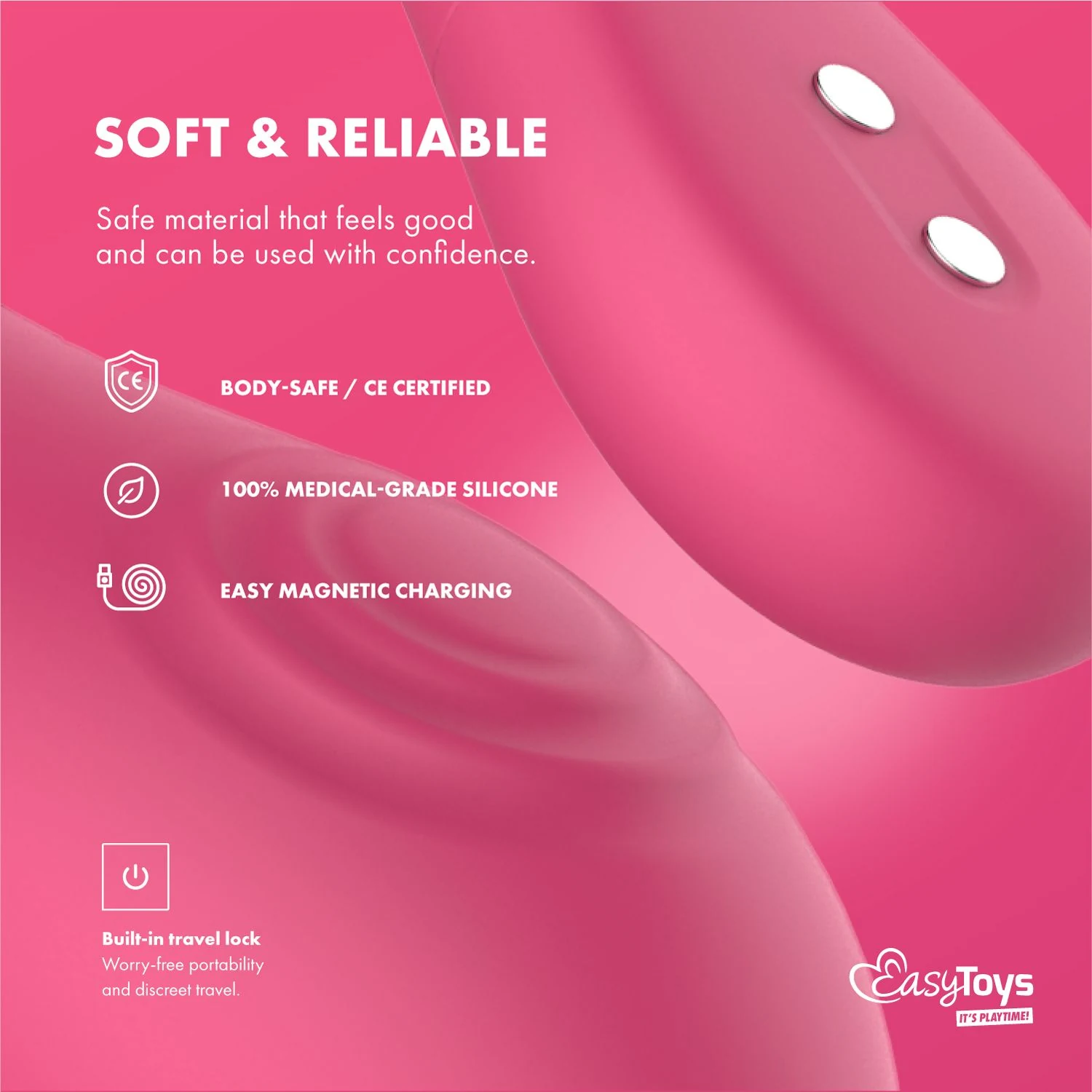 EasyConnect Aria vibrerend eitje met eigen patronen opslaan