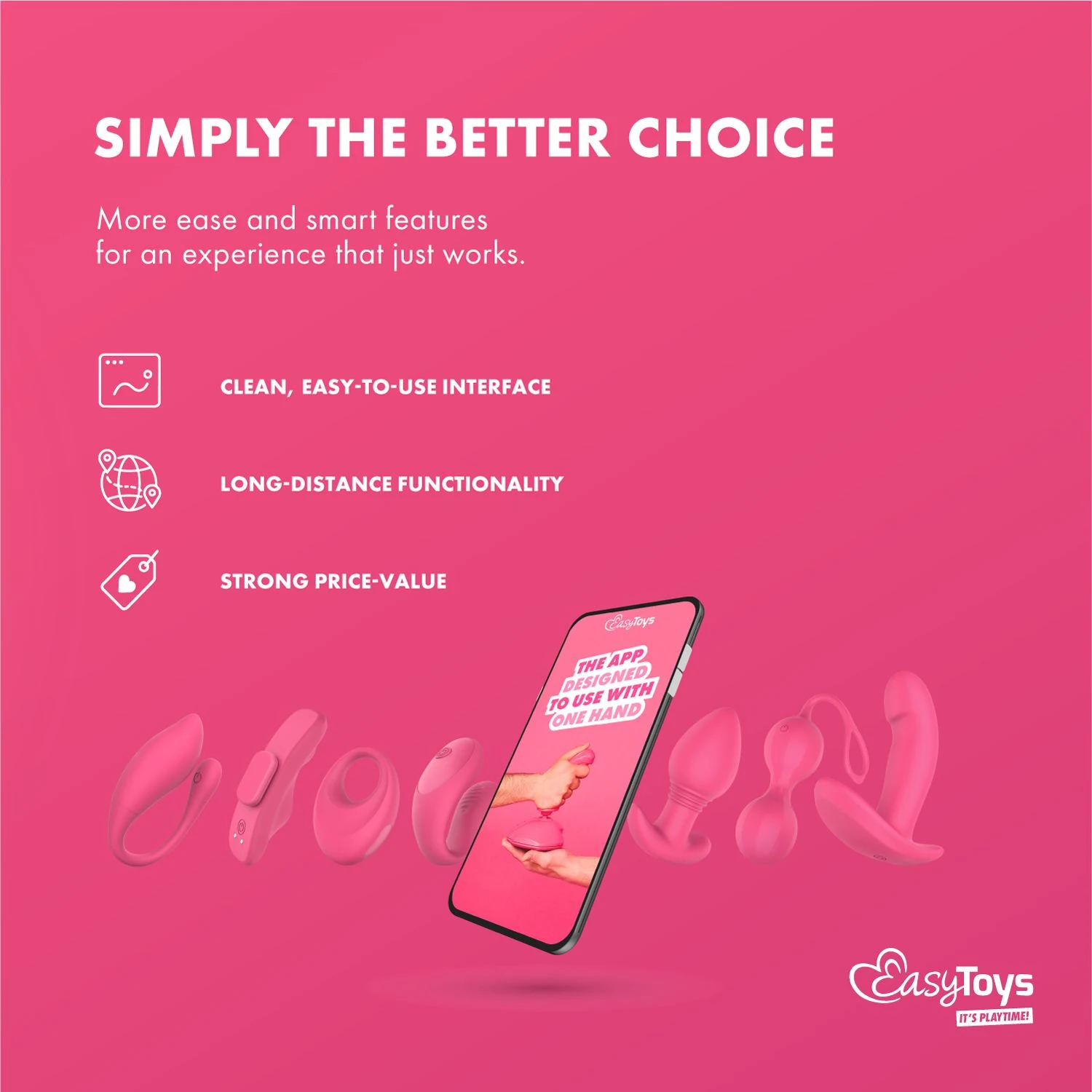 App gestuurde EasyConnect koppelvibrator voor hem en haar