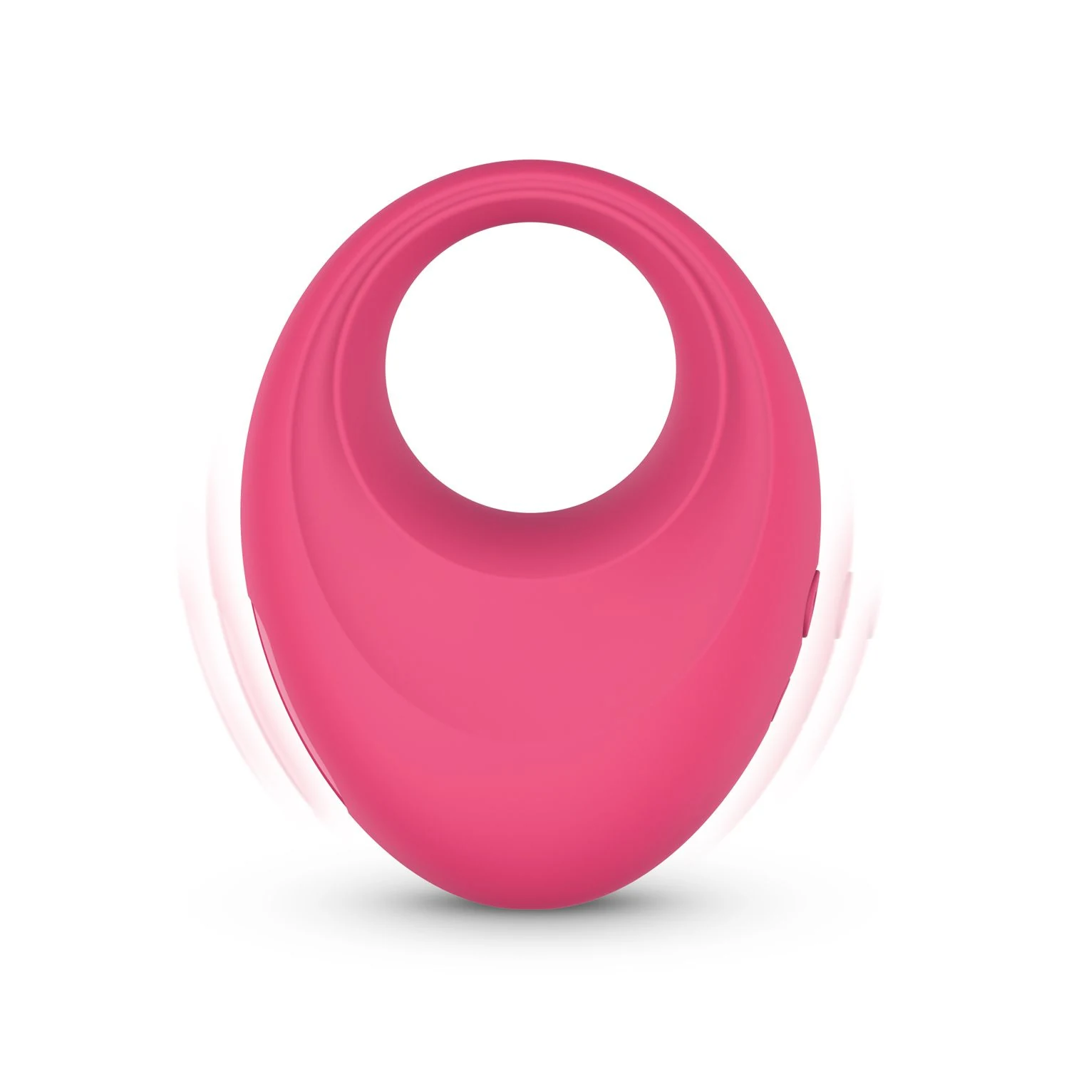 Roze vibrerende cockring EasyConnect Leo voor koppels