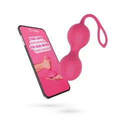 EasyConnect Stella kegelballen roze app gestuurd met vibratie