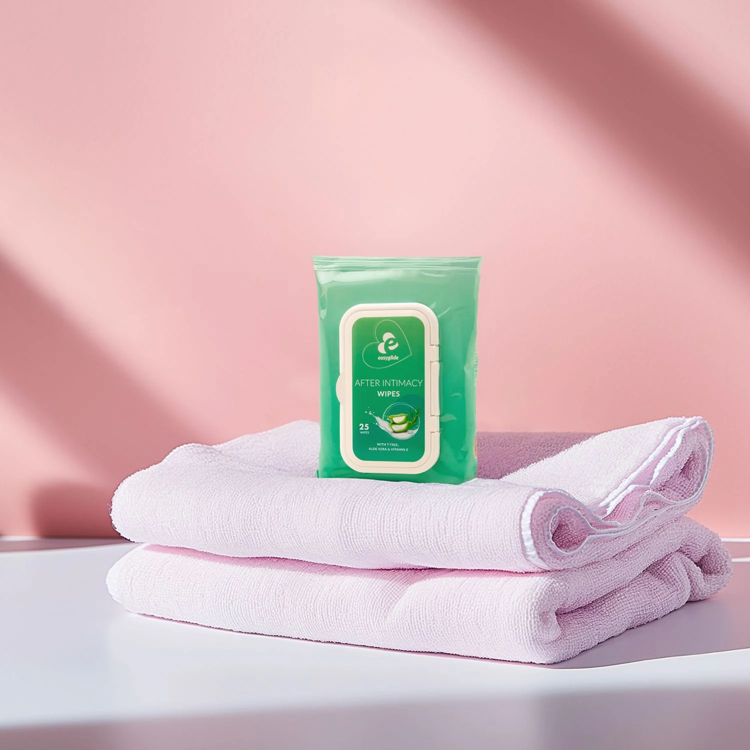 EasyGlide After Intimacy opfrisdoekjes, zacht voor gevoelige plekken