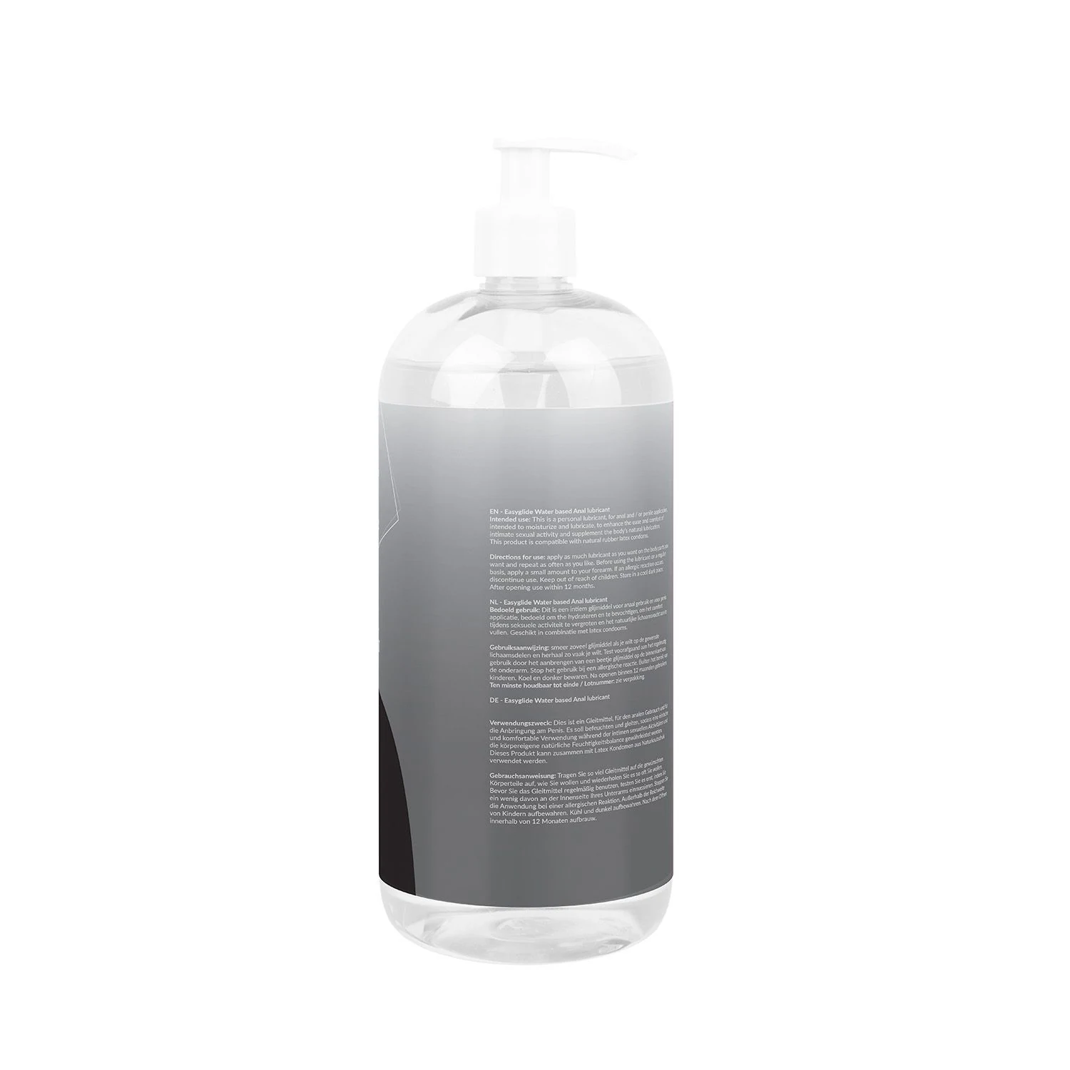 EasyGlide Anaal Glijmiddel 1000 ml transparant en unisex