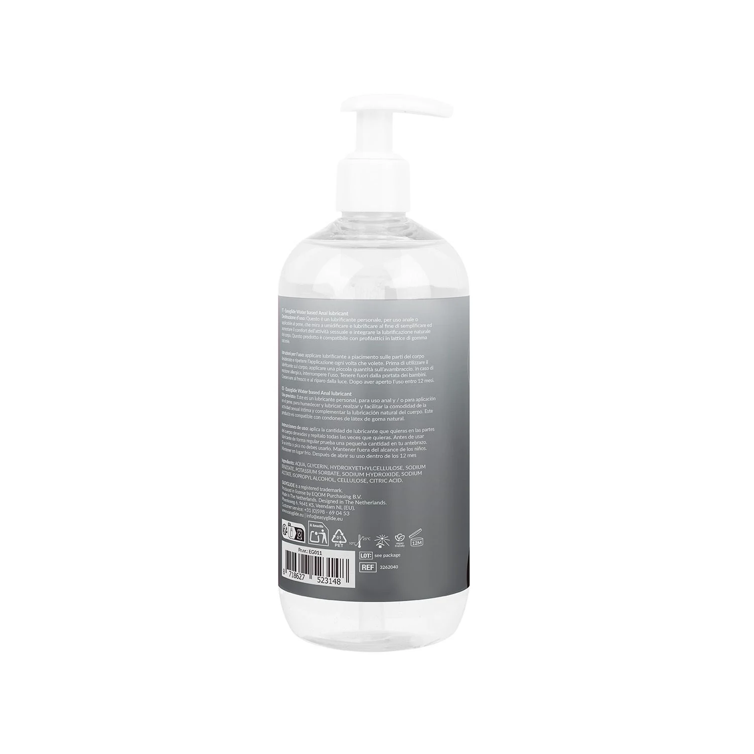 EasyGlide Anaal Glijmiddel 500 ml transparant