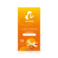 EasyGlide condooms met smaakjes, 10 stuks, diverse fruitsmaken