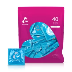 EasyGlide Extra Thin condooms, voordeelverpakking met 40 ultra dunne condooms