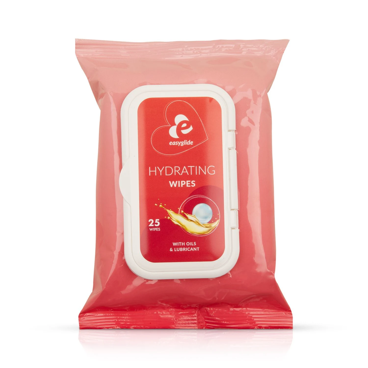 EasyGlide hydraterende doekjes met glijmiddel en oliën voor intieme zones