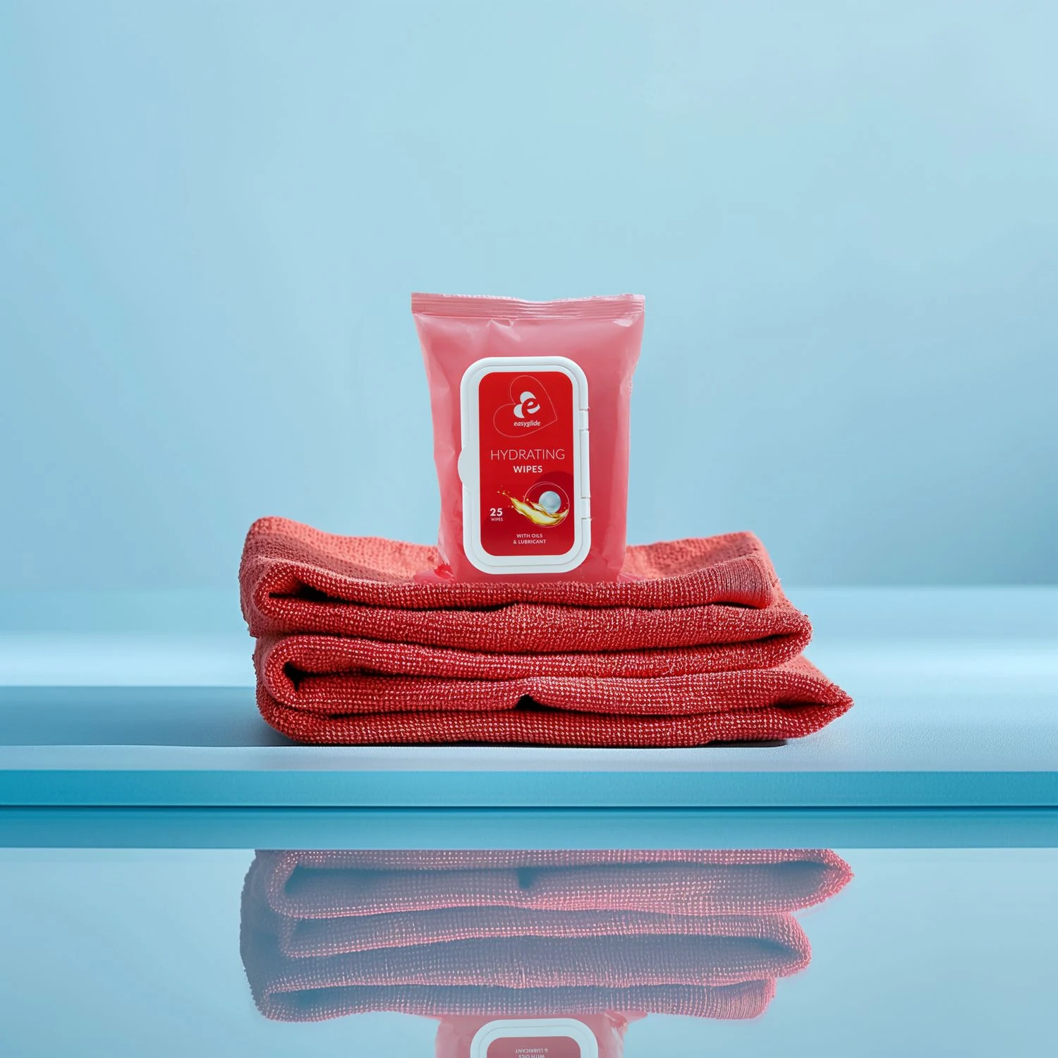 EasyGlide hydraterende doekjes voor gebruik voor de geslachtsgemeenschap
