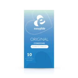 EasyGlide Original condooms 10 stuks, standaard gladde condooms met reservoir